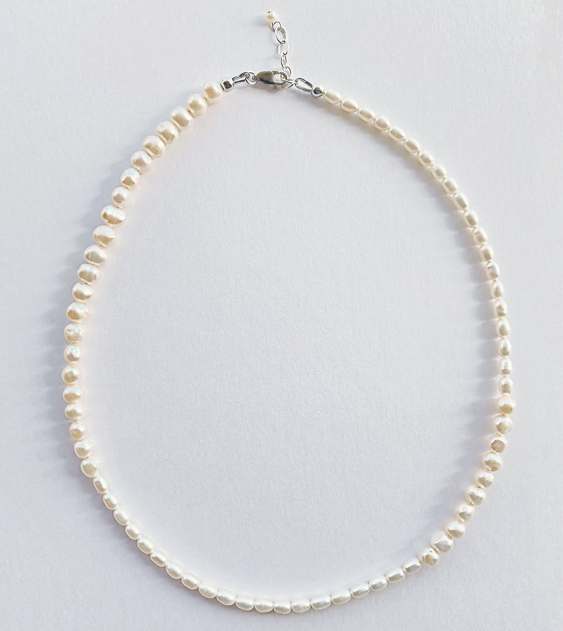 Duo Seed Freshwater Pearl Necklace