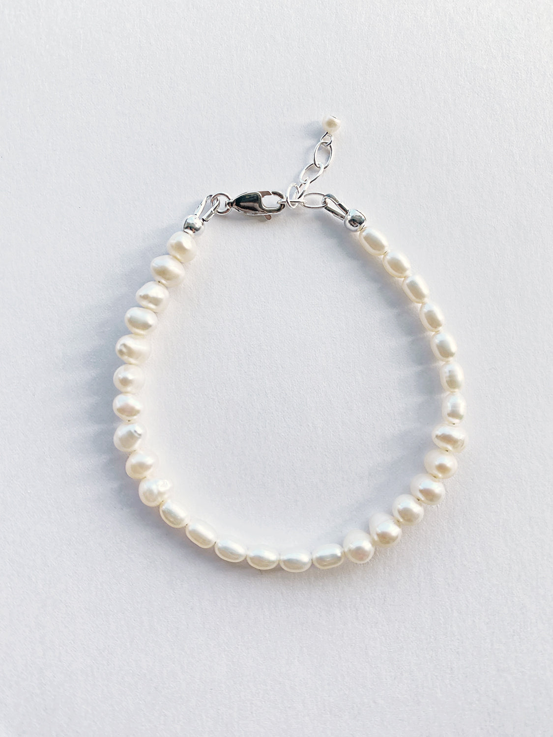 Rice and Nuggets Freshwater Pearl Bracelet